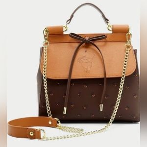 Loungefly Disney Winnie the Pooh Bees Allover Print Handbag